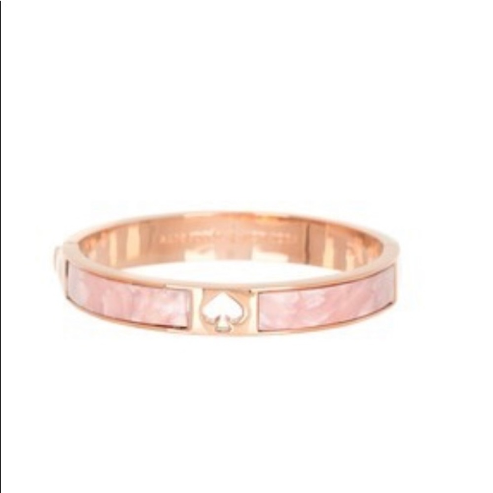 NWOT Kate Spade rose gold bangle